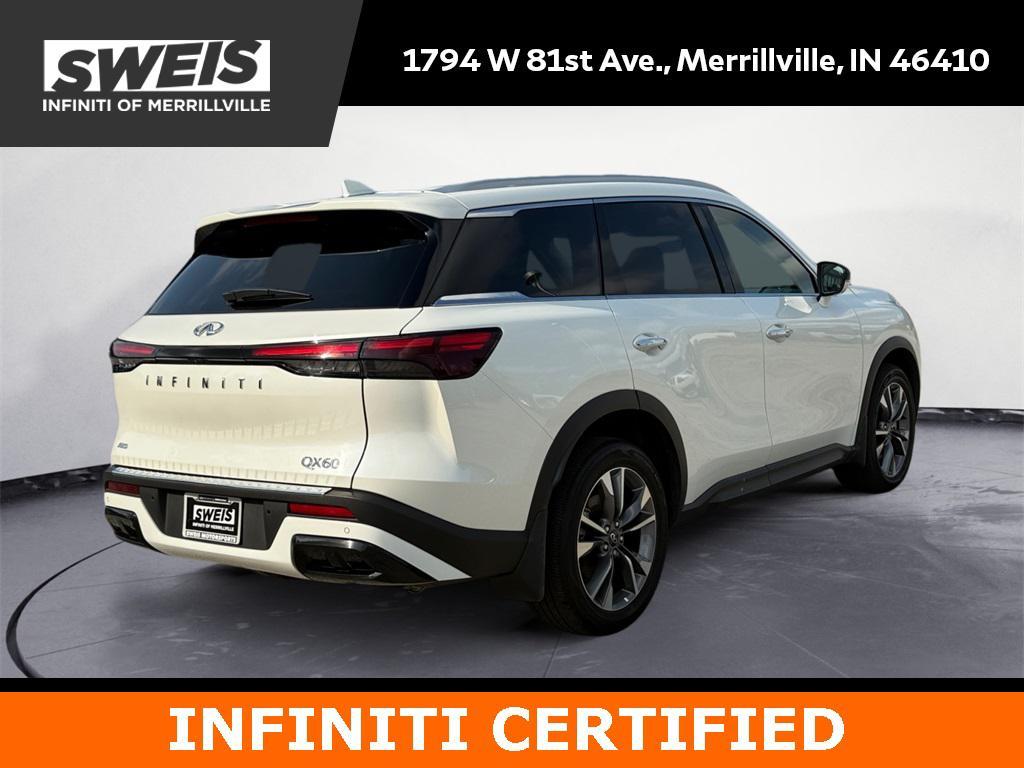 used 2025 INFINITI QX60 car, priced at $45,995