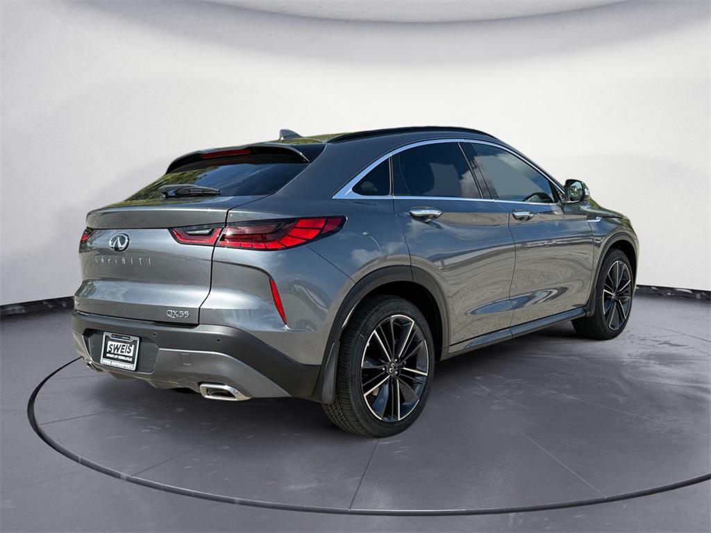 new 2025 INFINITI QX55 car, priced at $54,622