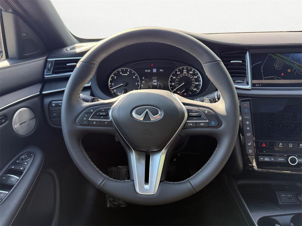 new 2025 INFINITI QX55 car, priced at $54,622