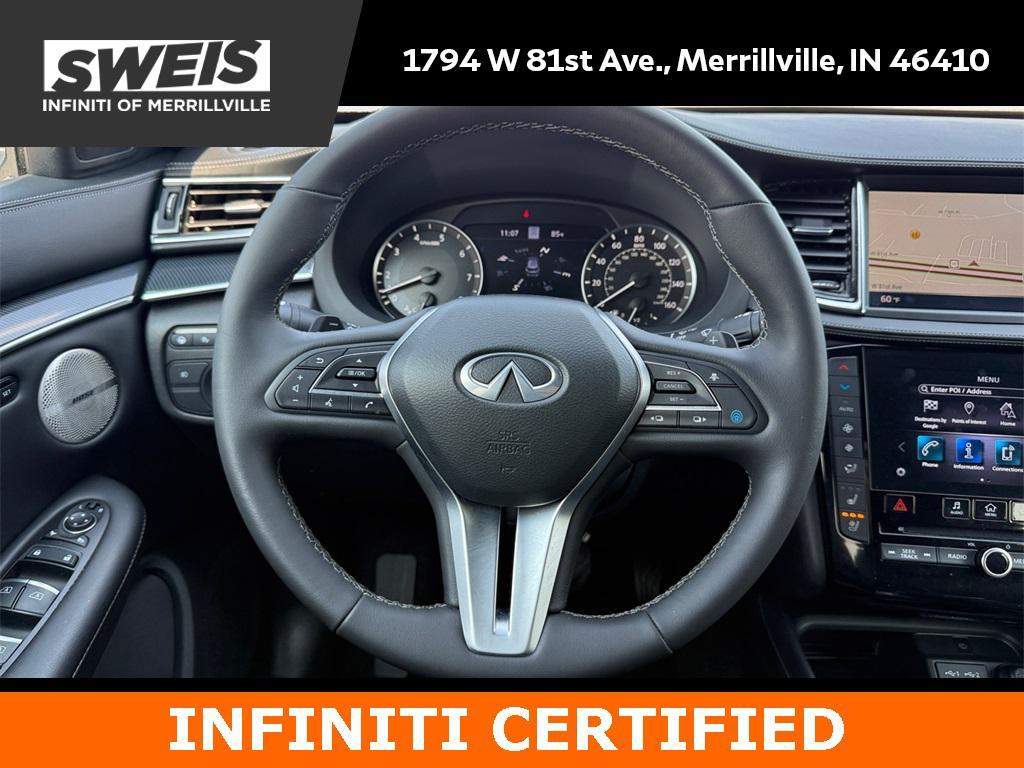 used 2024 INFINITI QX50 car, priced at $36,495