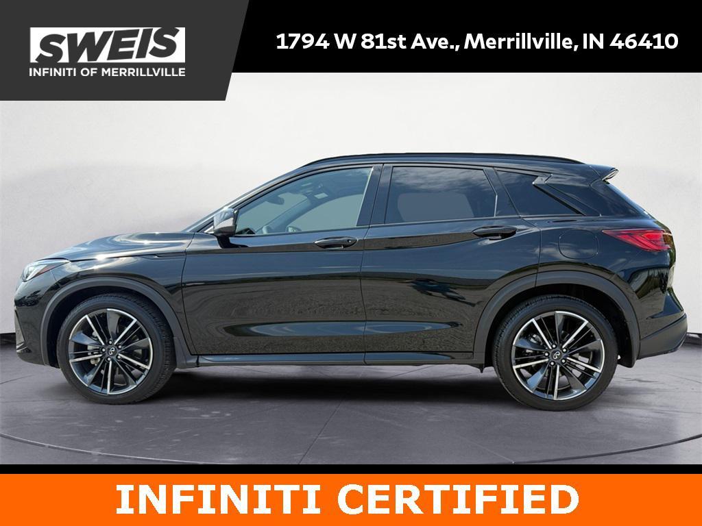 used 2024 INFINITI QX50 car, priced at $36,495