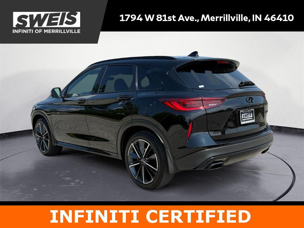 used 2024 INFINITI QX50 car, priced at $36,495
