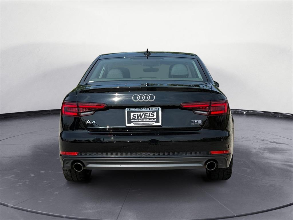 used 2018 Audi A4 car, priced at $17,495