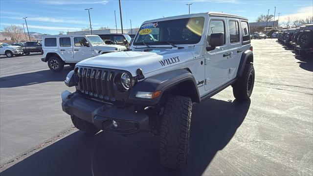 used 2021 Jeep Wrangler Unlimited car, priced at $42,316