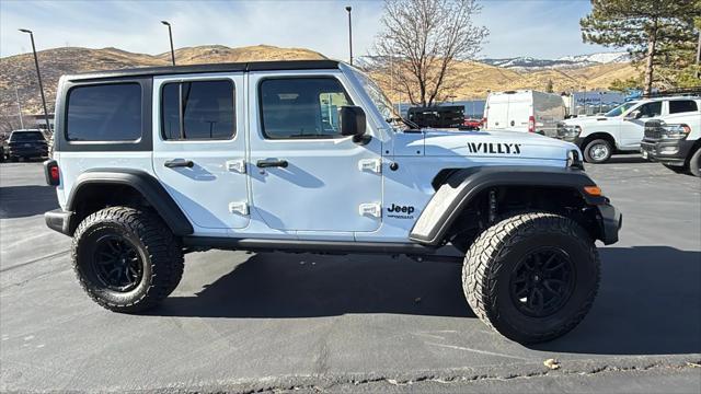 used 2021 Jeep Wrangler Unlimited car, priced at $42,316