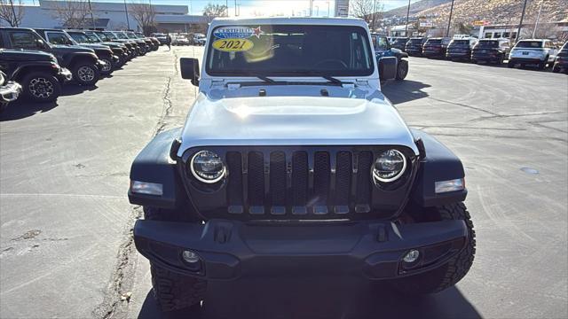 used 2021 Jeep Wrangler Unlimited car, priced at $42,316