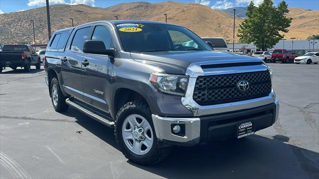 used 2021 Toyota Tundra car, priced at $45,217