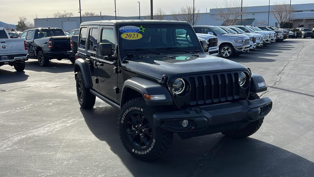 used 2023 Jeep Wrangler car, priced at $48,219