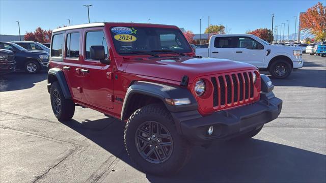 used 2024 Jeep Wrangler car, priced at $44,699