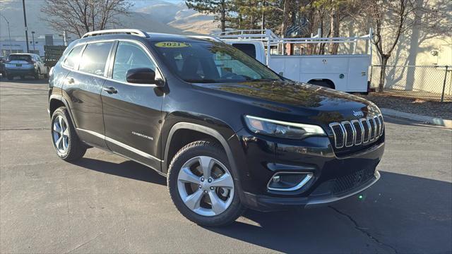 used 2021 Jeep Cherokee car, priced at $24,318