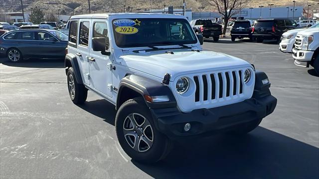 used 2023 Jeep Wrangler car, priced at $51,599