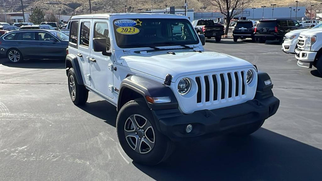 used 2023 Jeep Wrangler car, priced at $51,599