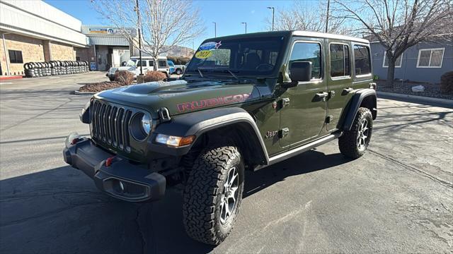 used 2021 Jeep Wrangler Unlimited car, priced at $38,219