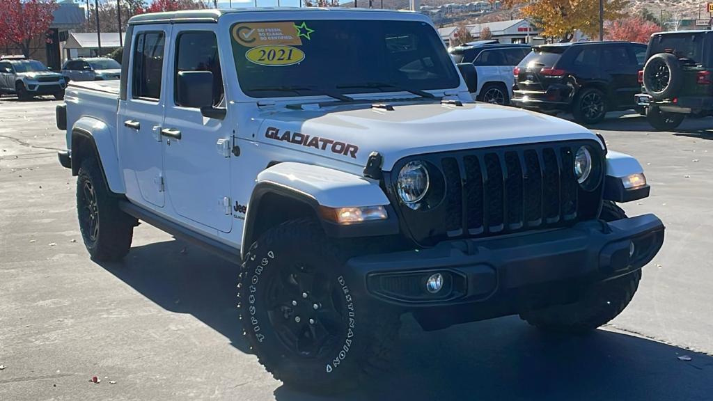 used 2021 Jeep Gladiator car, priced at $43,288