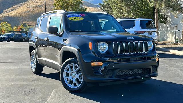 used 2021 Jeep Renegade car, priced at $22,410