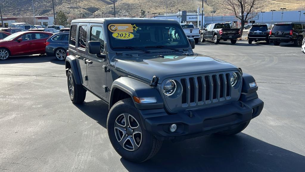 used 2023 Jeep Wrangler car, priced at $52,113