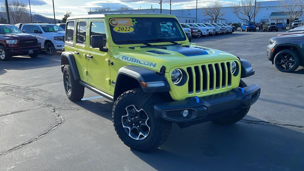 used 2022 Jeep Wrangler Unlimited 4xe car, priced at $49,612
