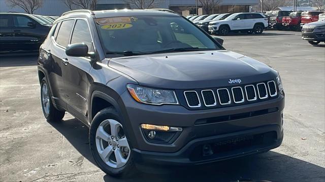 used 2021 Jeep Compass car, priced at $26,288