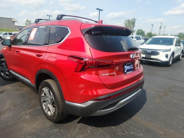 used 2022 Hyundai Santa Fe car, priced at $25,498