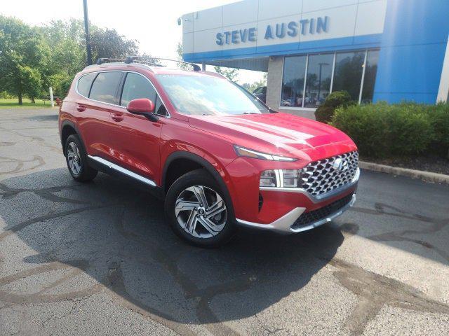 used 2022 Hyundai Santa Fe car, priced at $24,498