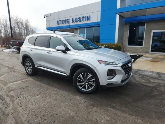 used 2019 Hyundai Santa Fe car, priced at $18,698