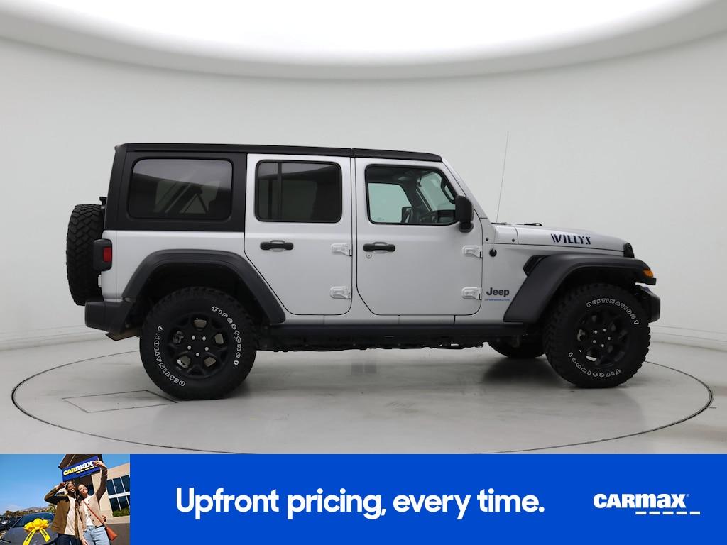 used 2023 Jeep Wrangler 4xe car, priced at $29,998