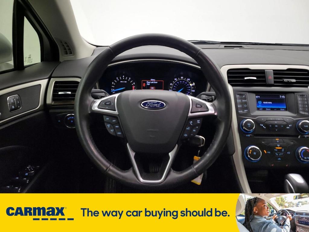 used 2015 Ford Fusion car, priced at $14,998
