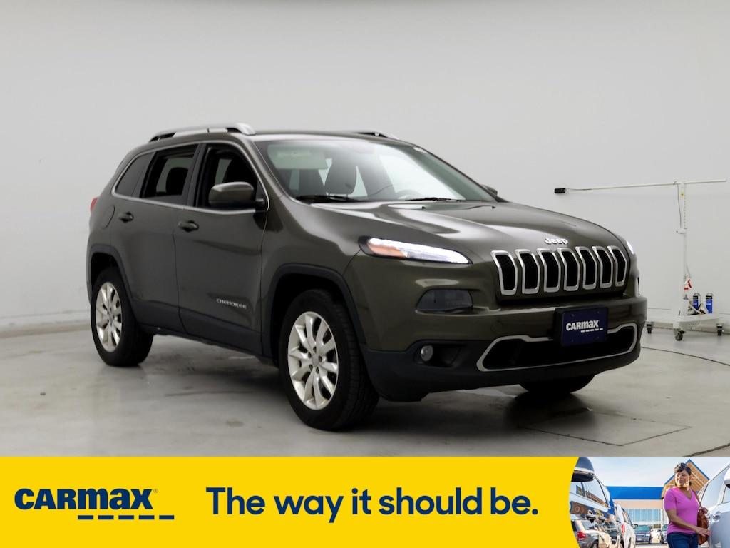 used 2015 Jeep Cherokee car, priced at $16,998