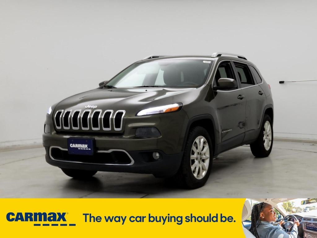 used 2015 Jeep Cherokee car, priced at $16,998