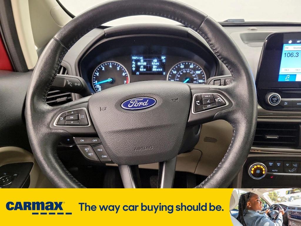 used 2019 Ford EcoSport car, priced at $15,998