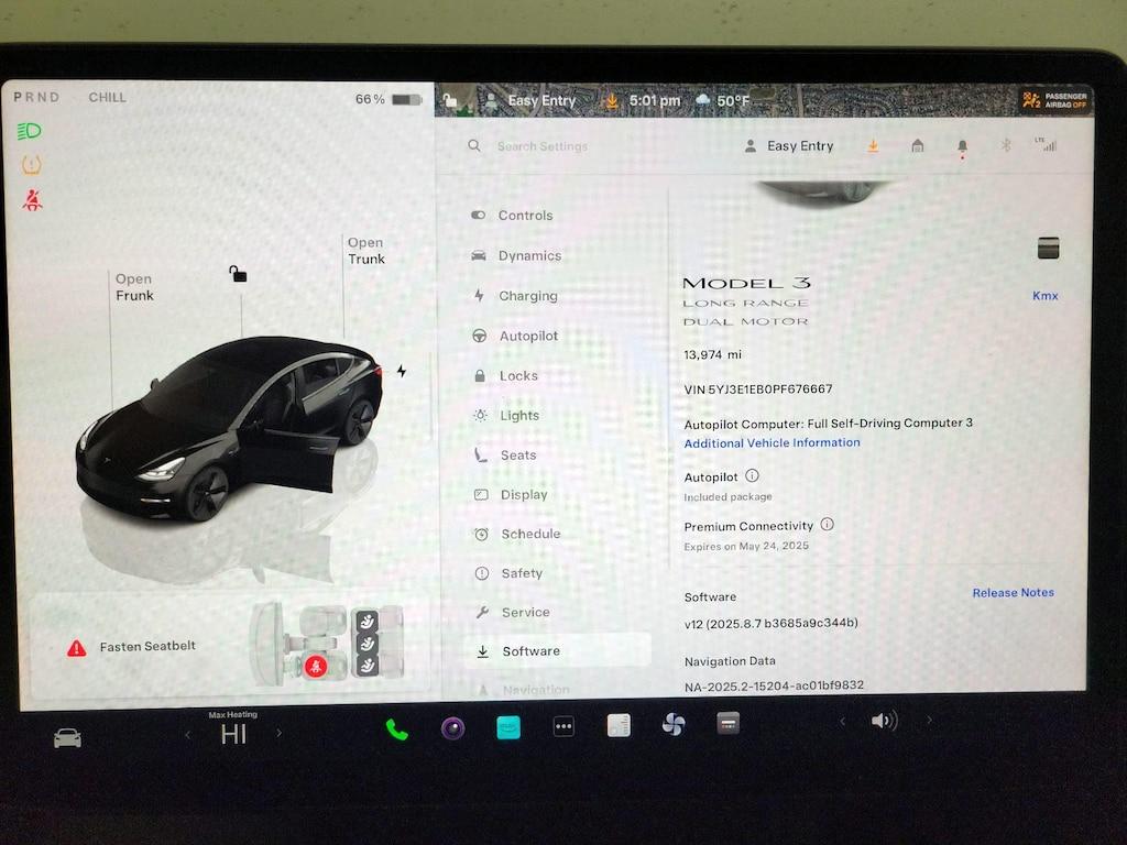 used 2023 Tesla Model 3 car, priced at $33,998