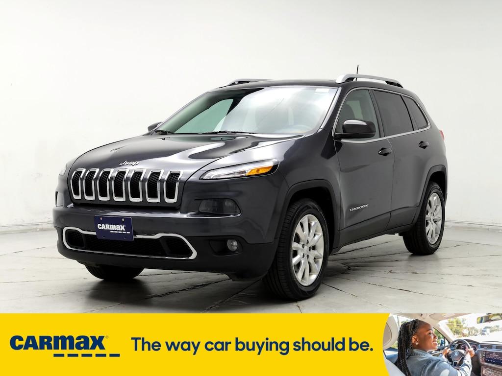 used 2015 Jeep Cherokee car, priced at $14,998