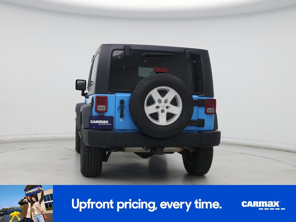 used 2017 Jeep Wrangler car, priced at $20,998