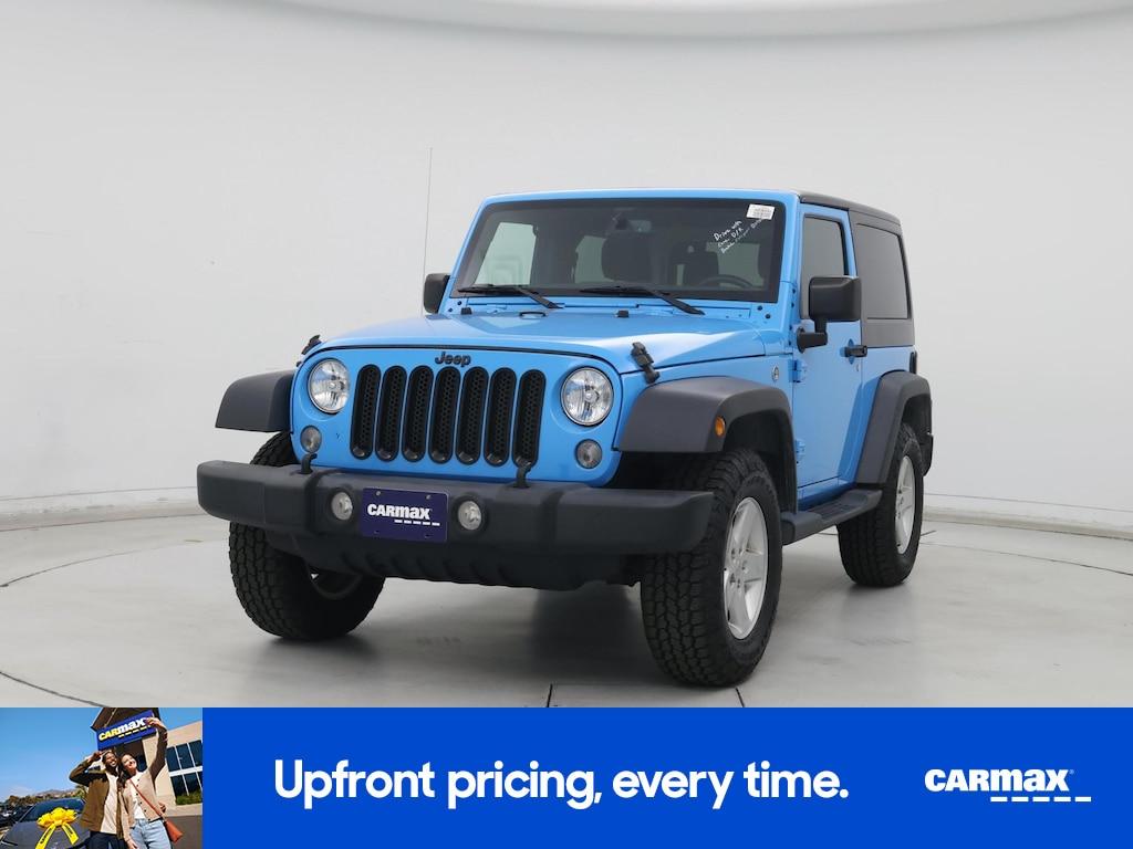 used 2017 Jeep Wrangler car, priced at $20,998