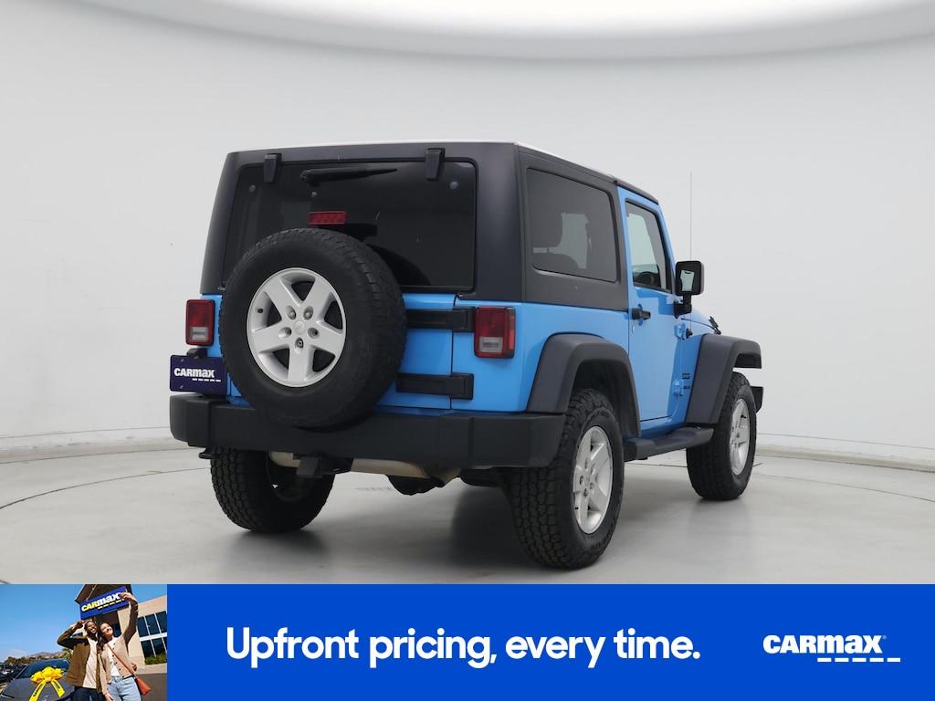 used 2017 Jeep Wrangler car, priced at $20,998