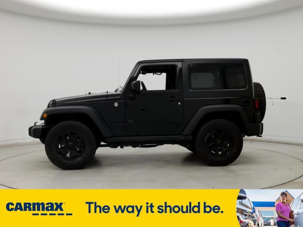 used 2015 Jeep Wrangler car, priced at $20,998