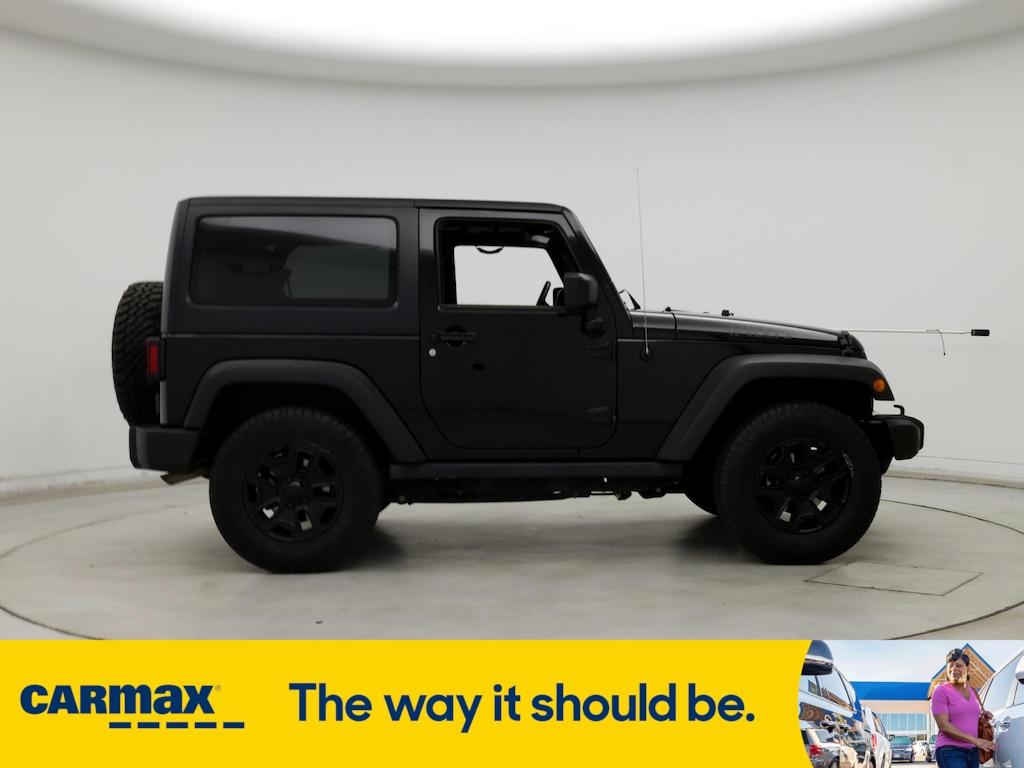 used 2015 Jeep Wrangler car, priced at $20,998