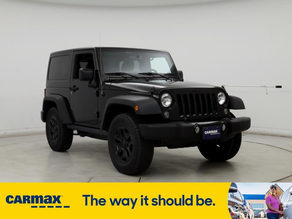 used 2015 Jeep Wrangler car, priced at $20,998