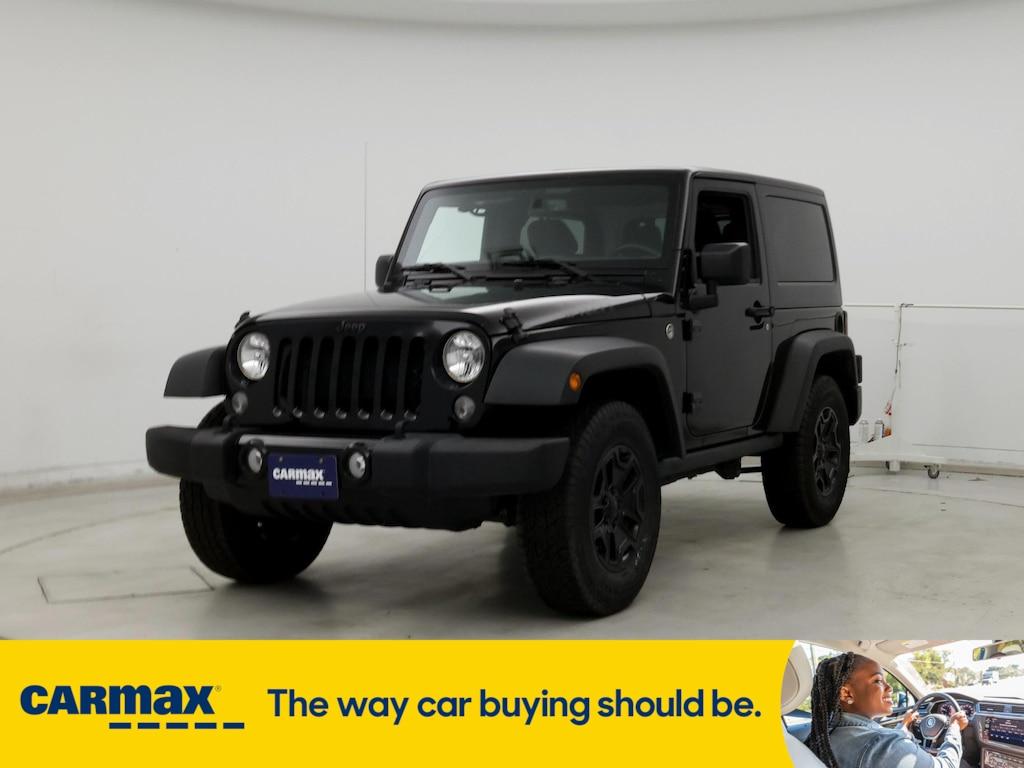 used 2015 Jeep Wrangler car, priced at $20,998