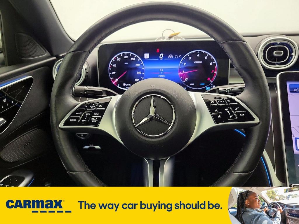 used 2023 Mercedes-Benz C-Class car, priced at $40,998