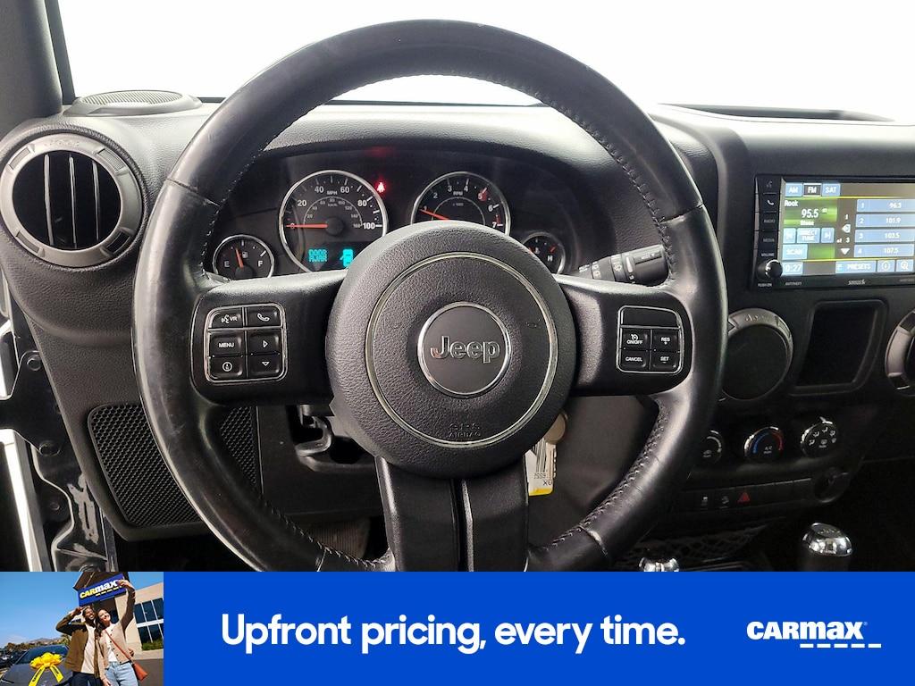 used 2017 Jeep Wrangler car, priced at $21,998