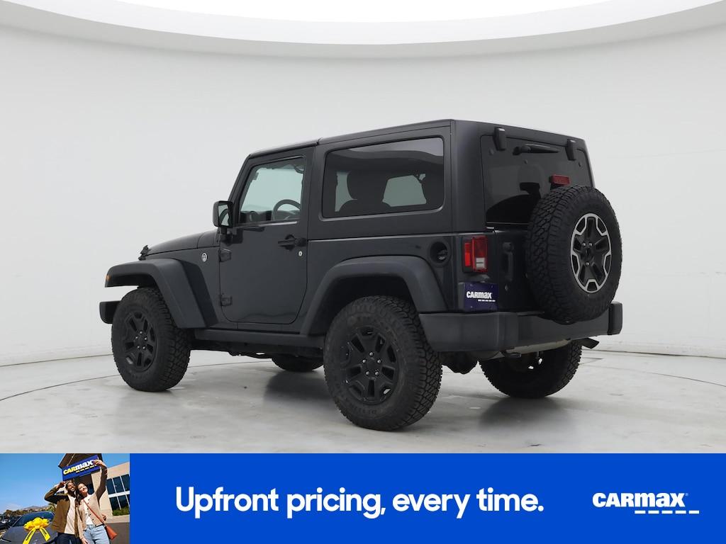 used 2017 Jeep Wrangler car, priced at $21,998