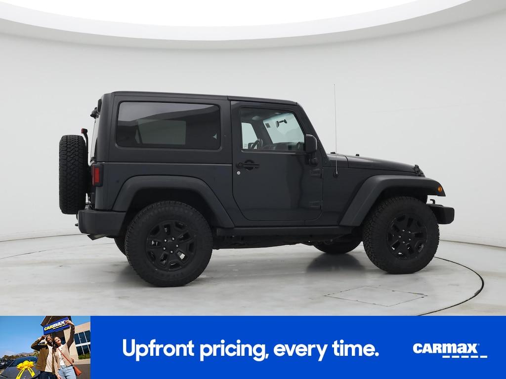 used 2017 Jeep Wrangler car, priced at $21,998