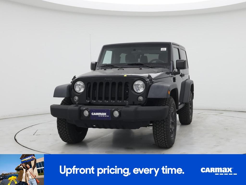 used 2017 Jeep Wrangler car, priced at $21,998