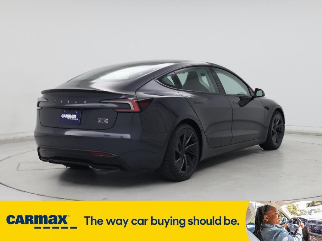 used 2025 Tesla Model 3 car, priced at $47,998