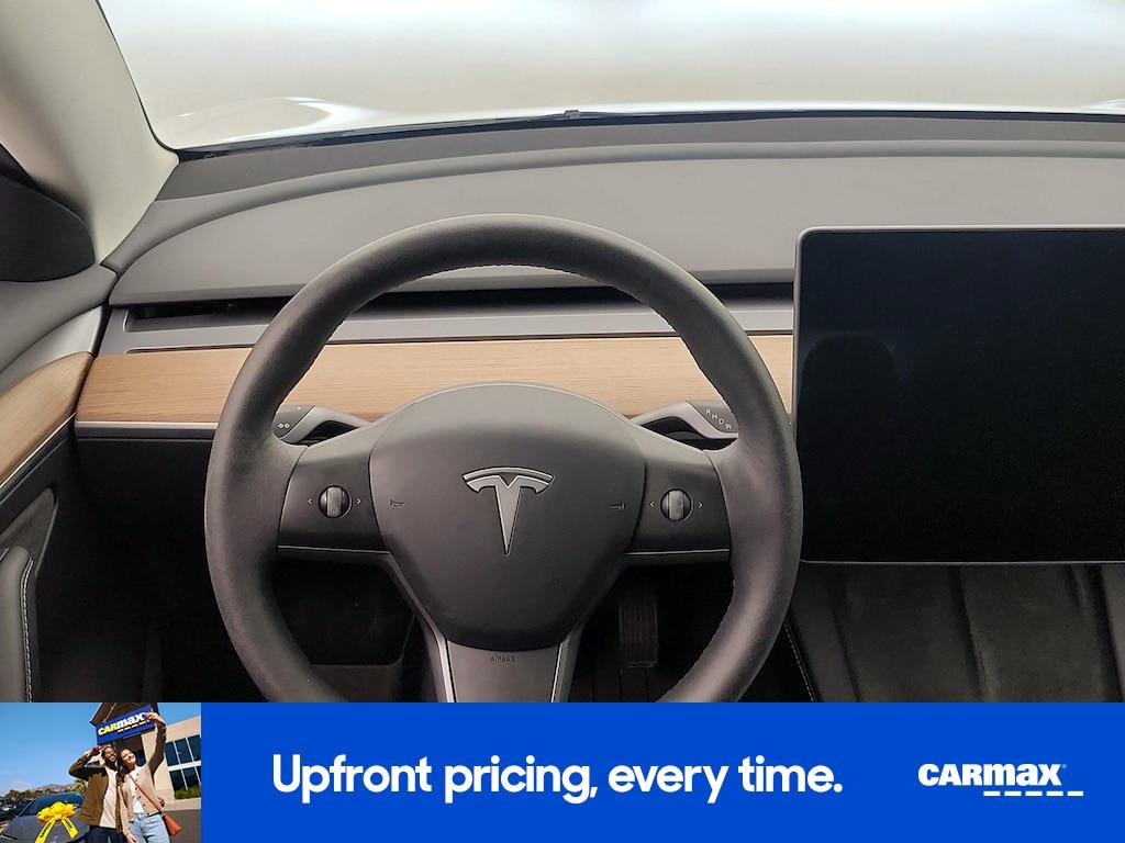 used 2022 Tesla Model 3 car, priced at $27,998