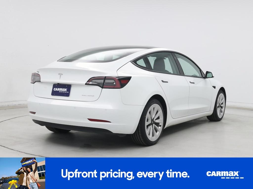 used 2022 Tesla Model 3 car, priced at $27,998