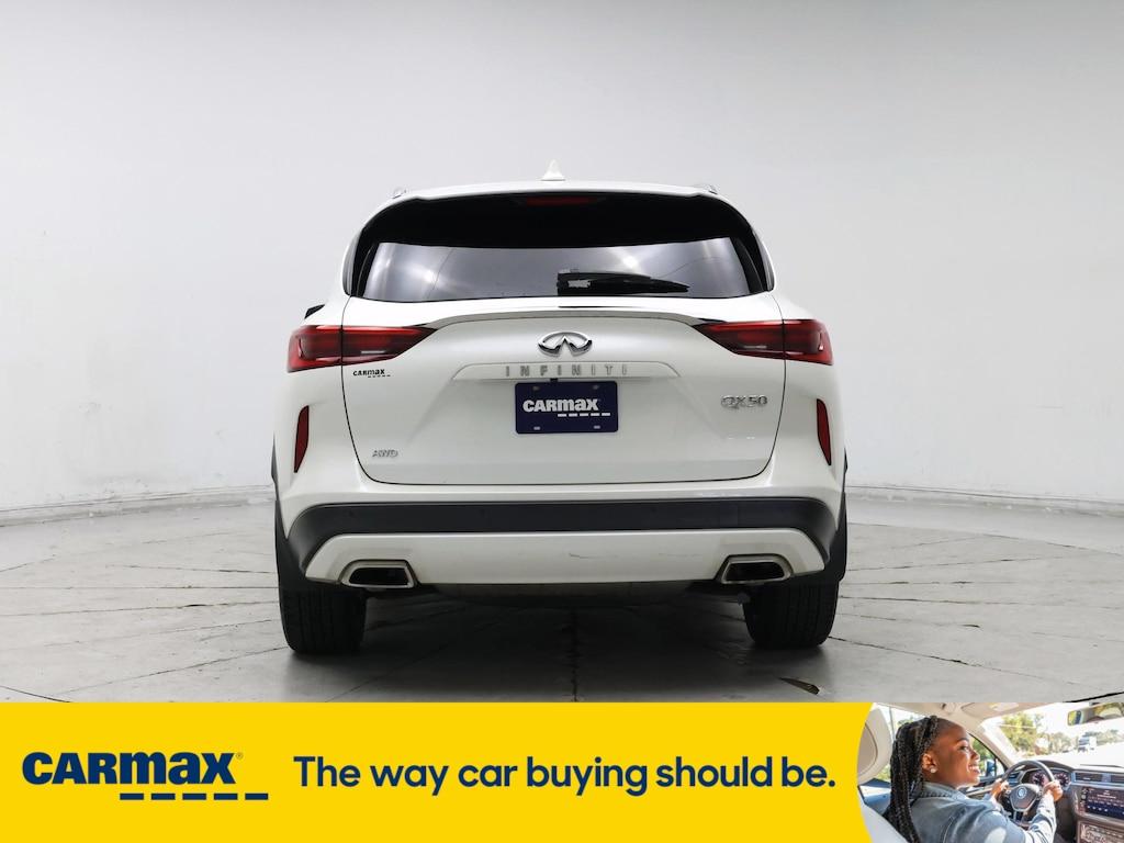 used 2021 INFINITI QX50 car, priced at $24,998
