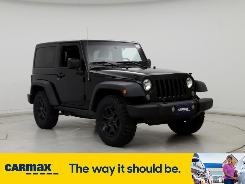 used 2016 Jeep Wrangler car, priced at $22,998