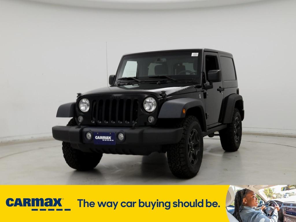 used 2016 Jeep Wrangler car, priced at $22,998